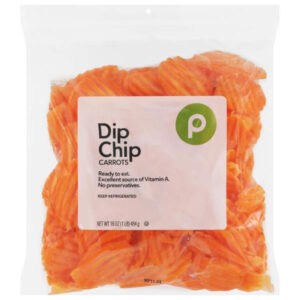Publix Carrots, Dip Chip