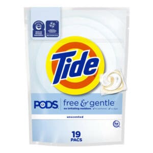 Tide PODS Free & Gentle Laundry Detergent Soap Pacs