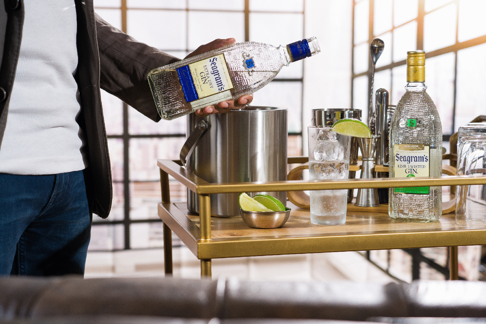 Seagram's Gin Distillers Reserve - Image 3
