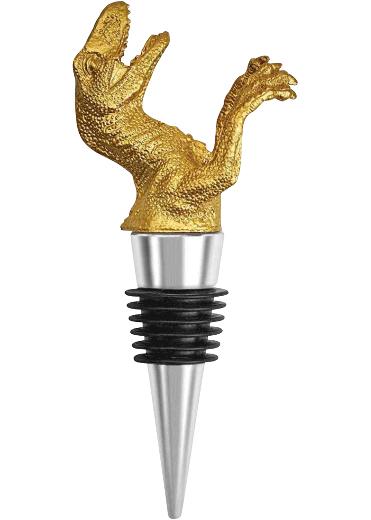 Dinosaur Bottle Stopper-Asstd