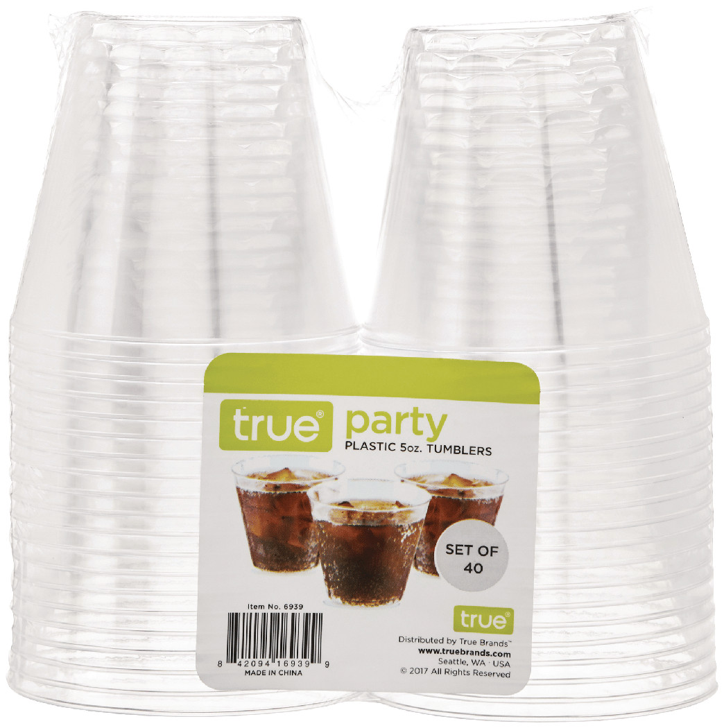 5oz Plastic Tumbler- 40pk