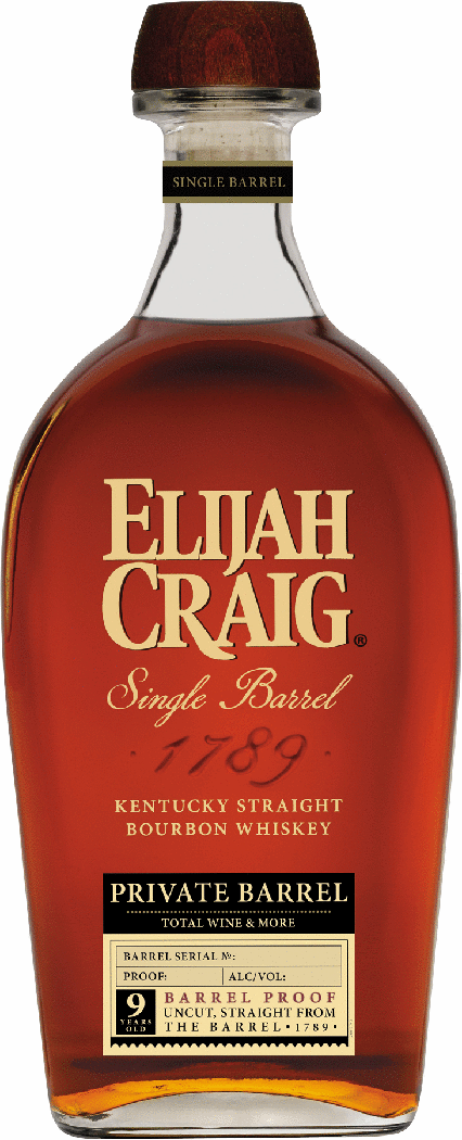 Elijah Craig Bourbon Barrel Proof Barrel Select