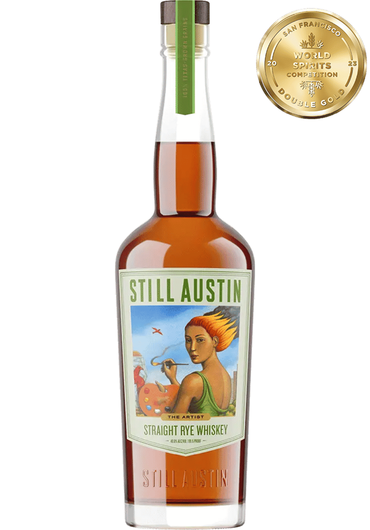 Still Austin ""The Artist"" Straight Rye Whiskey