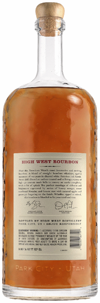 High West Bourbon Whiskey - Image 2