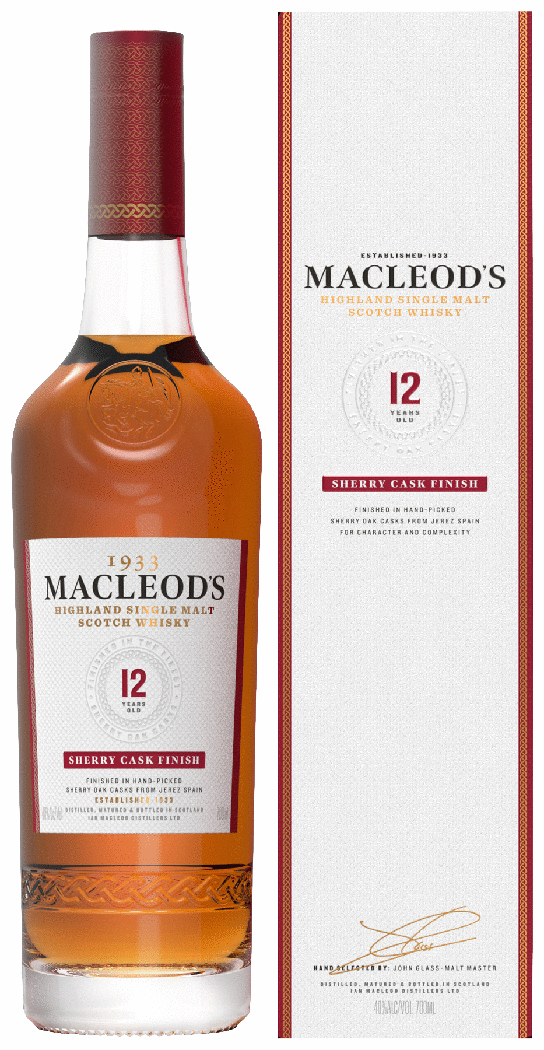 1933 Macleod's 12 Year Sherry Cask Single Malt Scotch