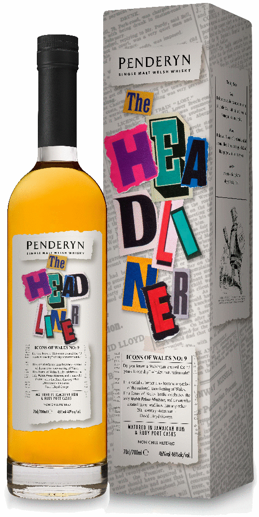 Penderyn The Headliner Icons of Wales No. 9 Scotch Whisky