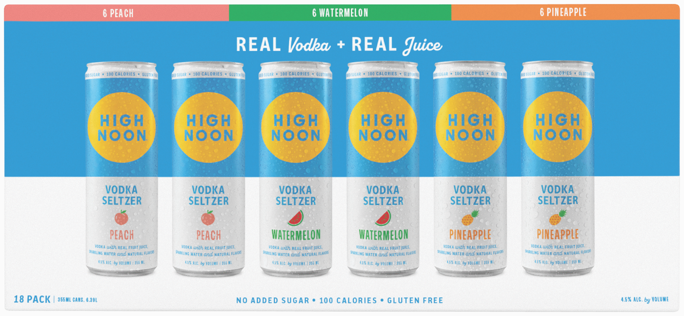 High Noon Hard Seltzer Original Variety Pack - Image 2