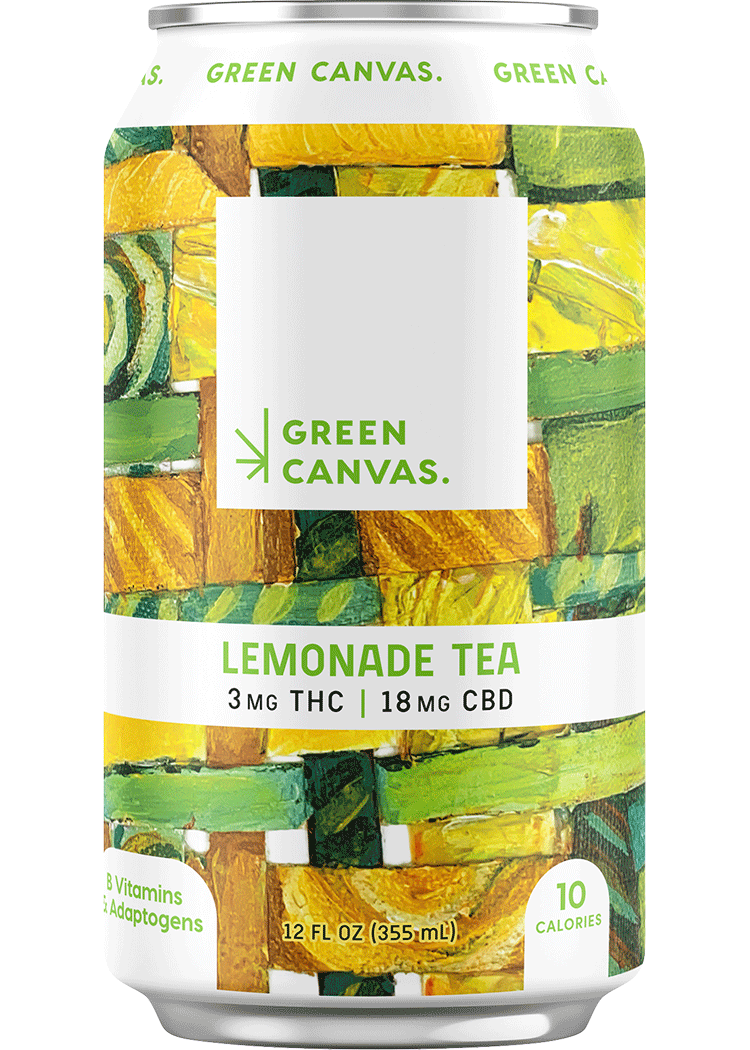 Green Canvas THC 3mg Lemonade Tea