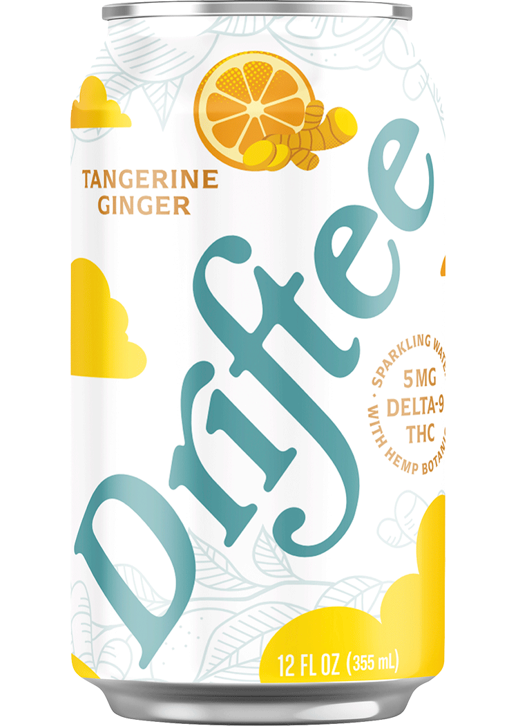 Driftee THC 5mg Tangerine Ginger
