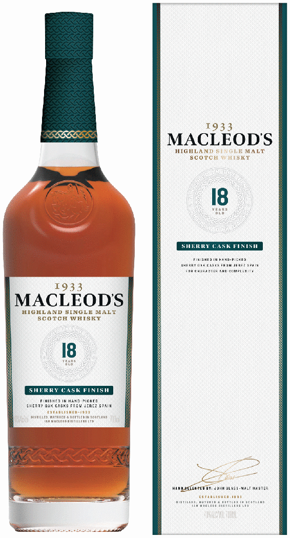 1933 Macleod's 18 Year Sherry Cask Single Malt