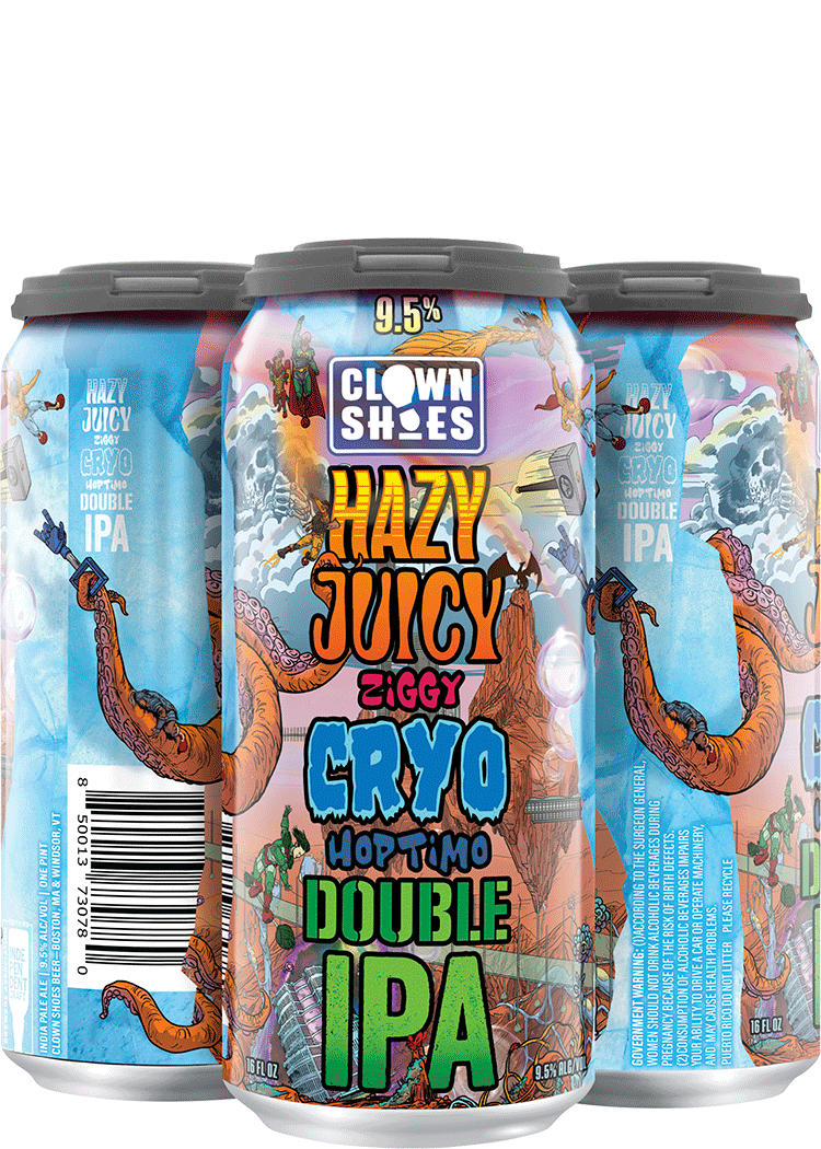 Clown Shoes Hazy Juicy Cryo IPA