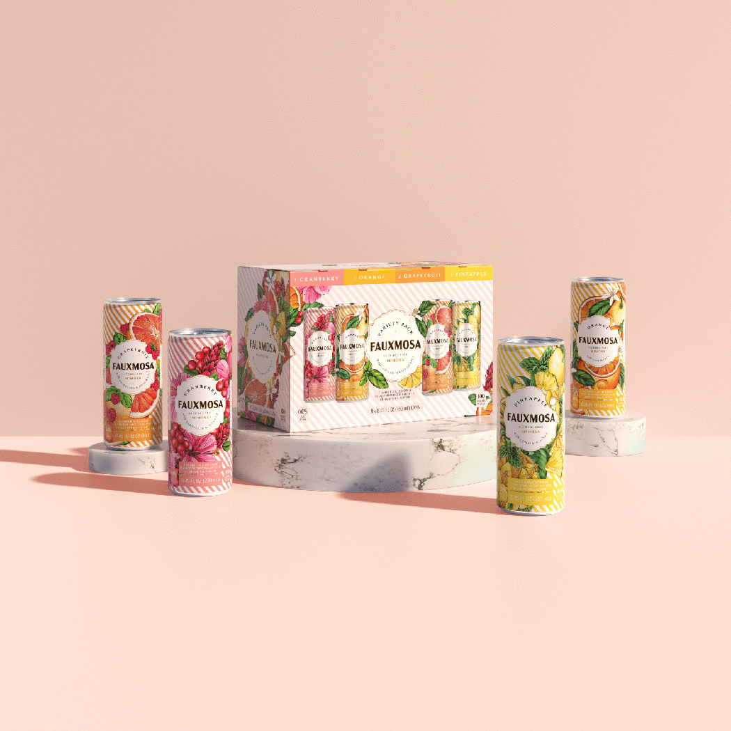 Fauxmosa Non-Alcoholic Variety Pack - Image 2