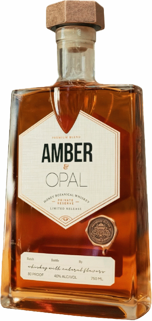 Amber & Opal Honey Botanical Whiskey