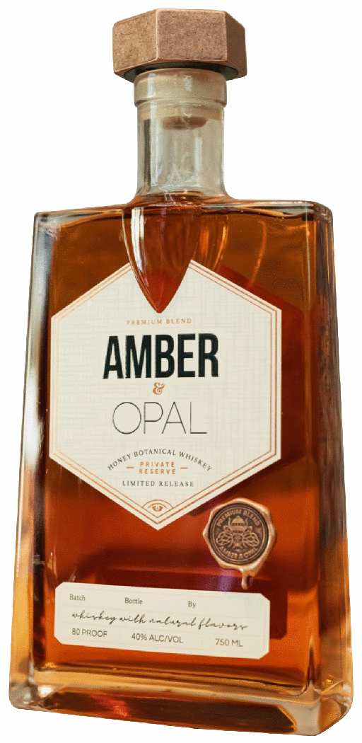 Amber & Opal Honey Botanical Whiskey - Image 3