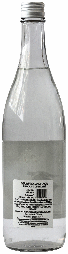 Aguaviva Cachaca Rum - Image 2