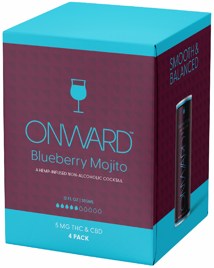 Trulieve Onward THC 5mg Blueberry Mojito