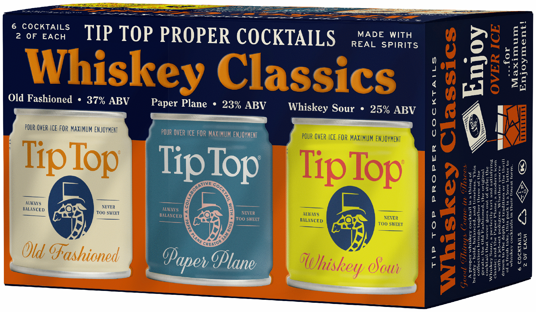 Tip Top Whiskey Classics Variety Pack