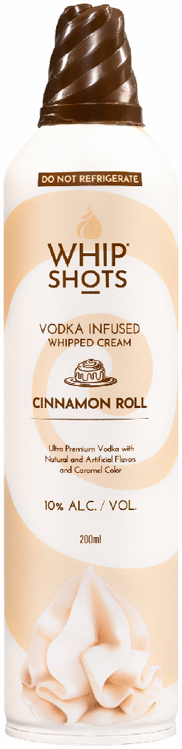 Whip Shots Cinnamon Roll