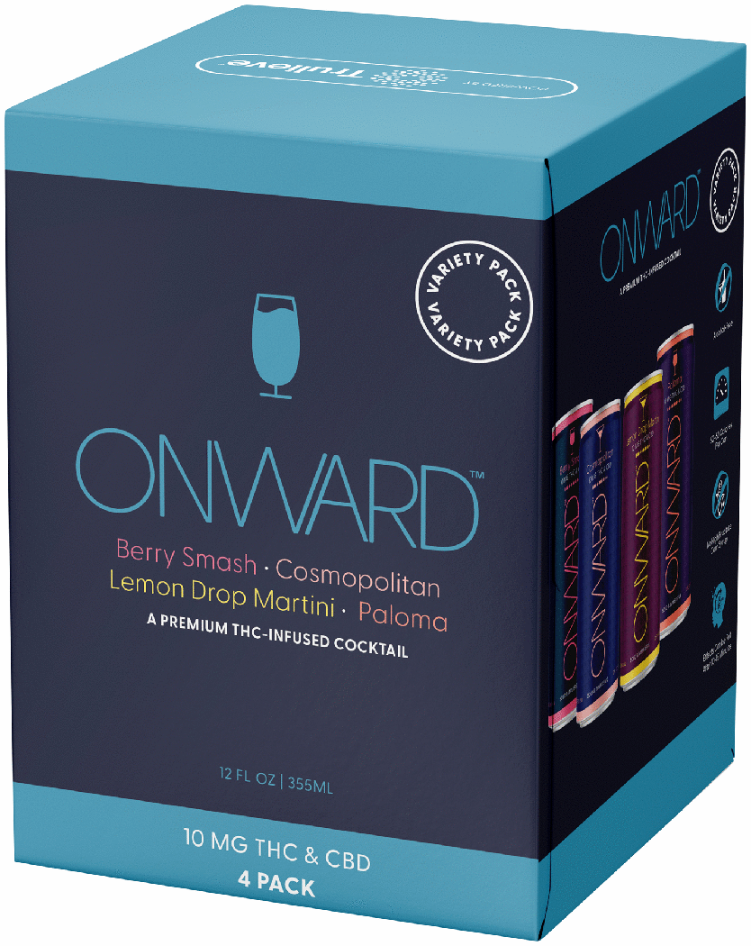 Onward THC 10mg Variety Pack