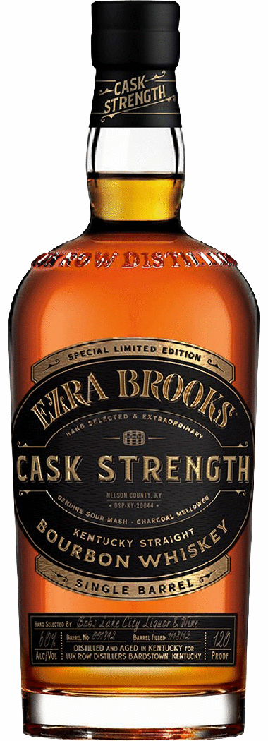 Ezra Brooks Cask Strength Single Barrel Select Bourbon