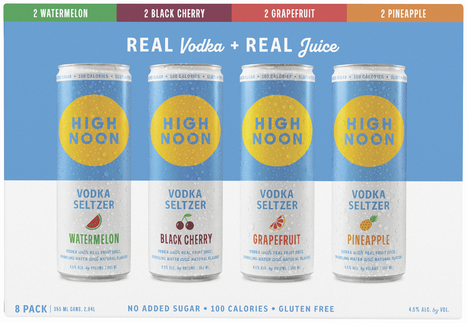 High Noon Hard Seltzer Original Variety Pack - Image 2