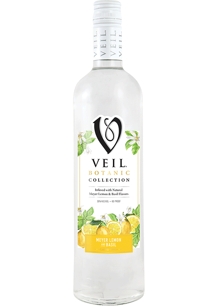 Veil Botanic Meyer Lemon & Basil Vodka