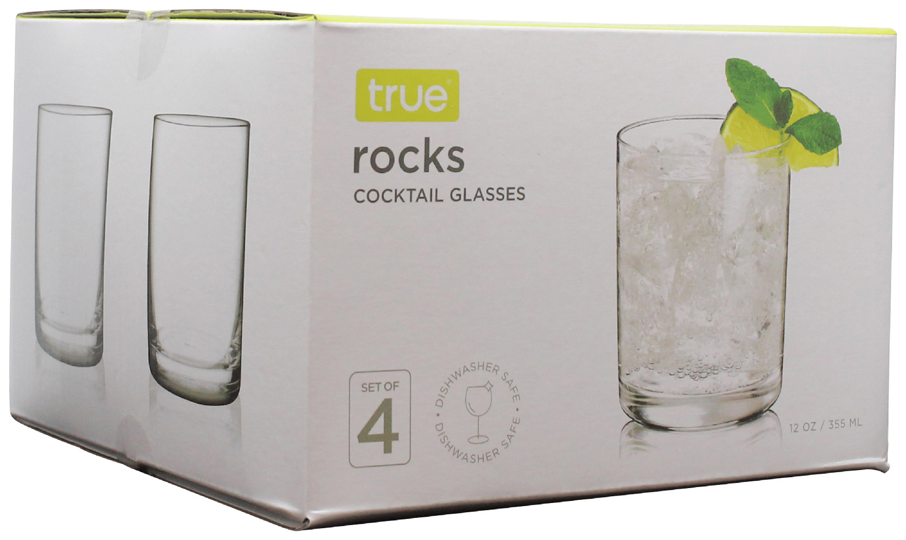 True - Rocks Glasses 4pk