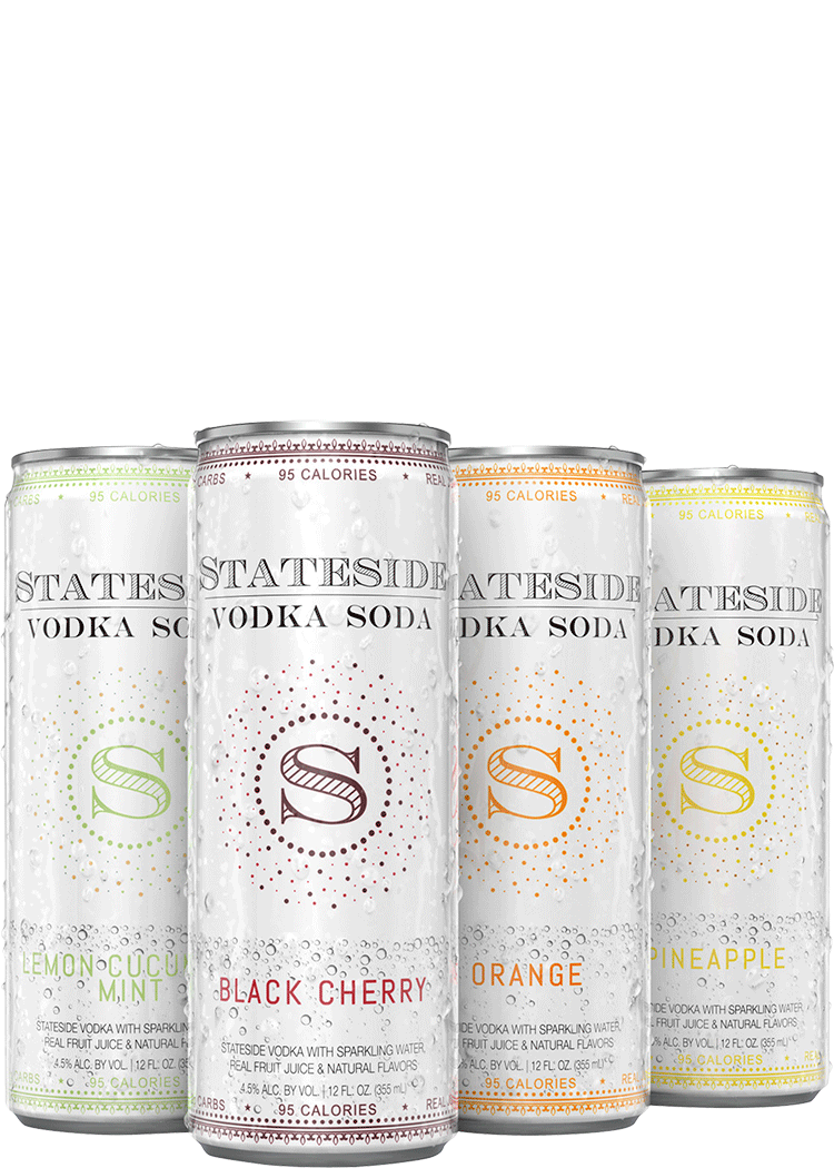 Stateside Vodka Soda Variety Pack