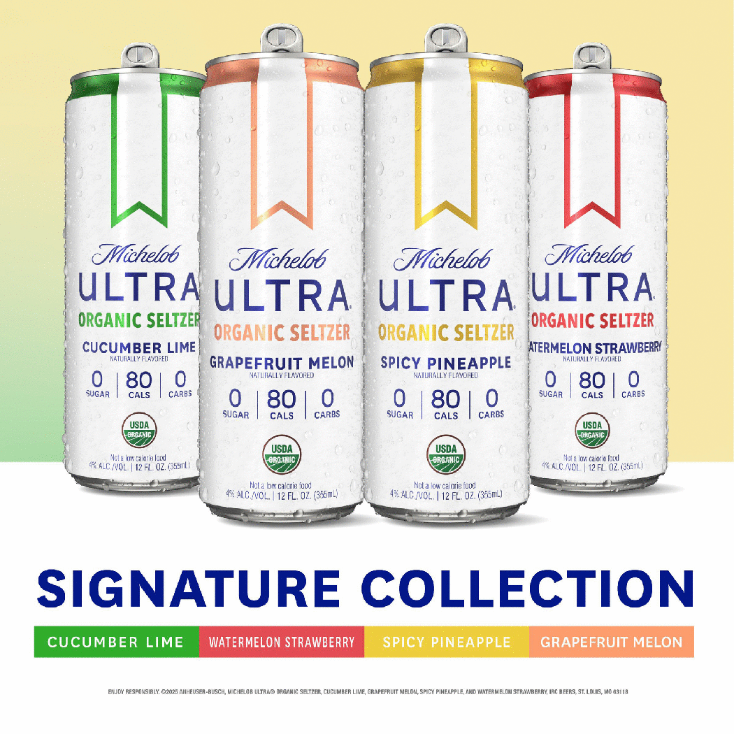 Michelob Ultra Pure Organic Hard Seltzer Signature Collection - Image 2