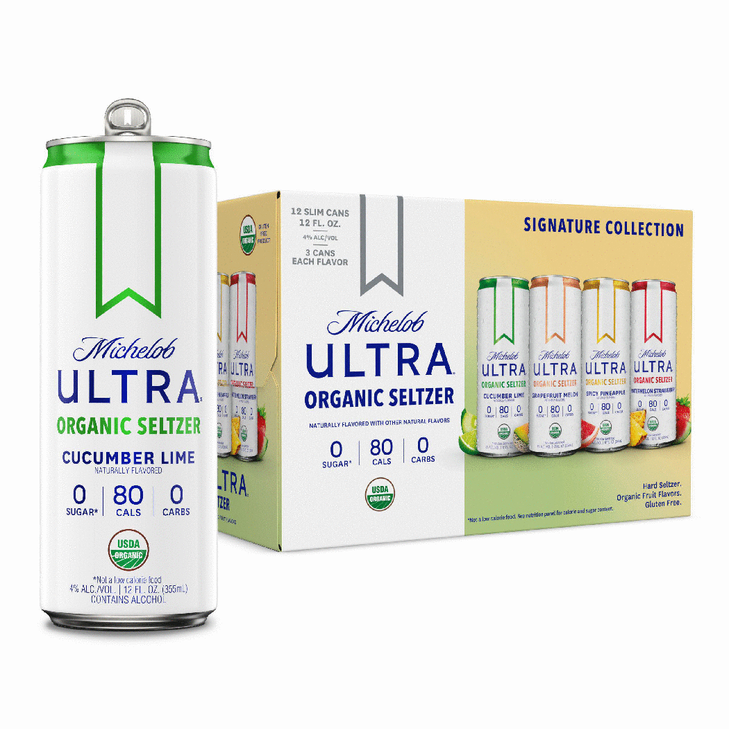 Michelob Ultra Pure Organic Hard Seltzer Signature Collection