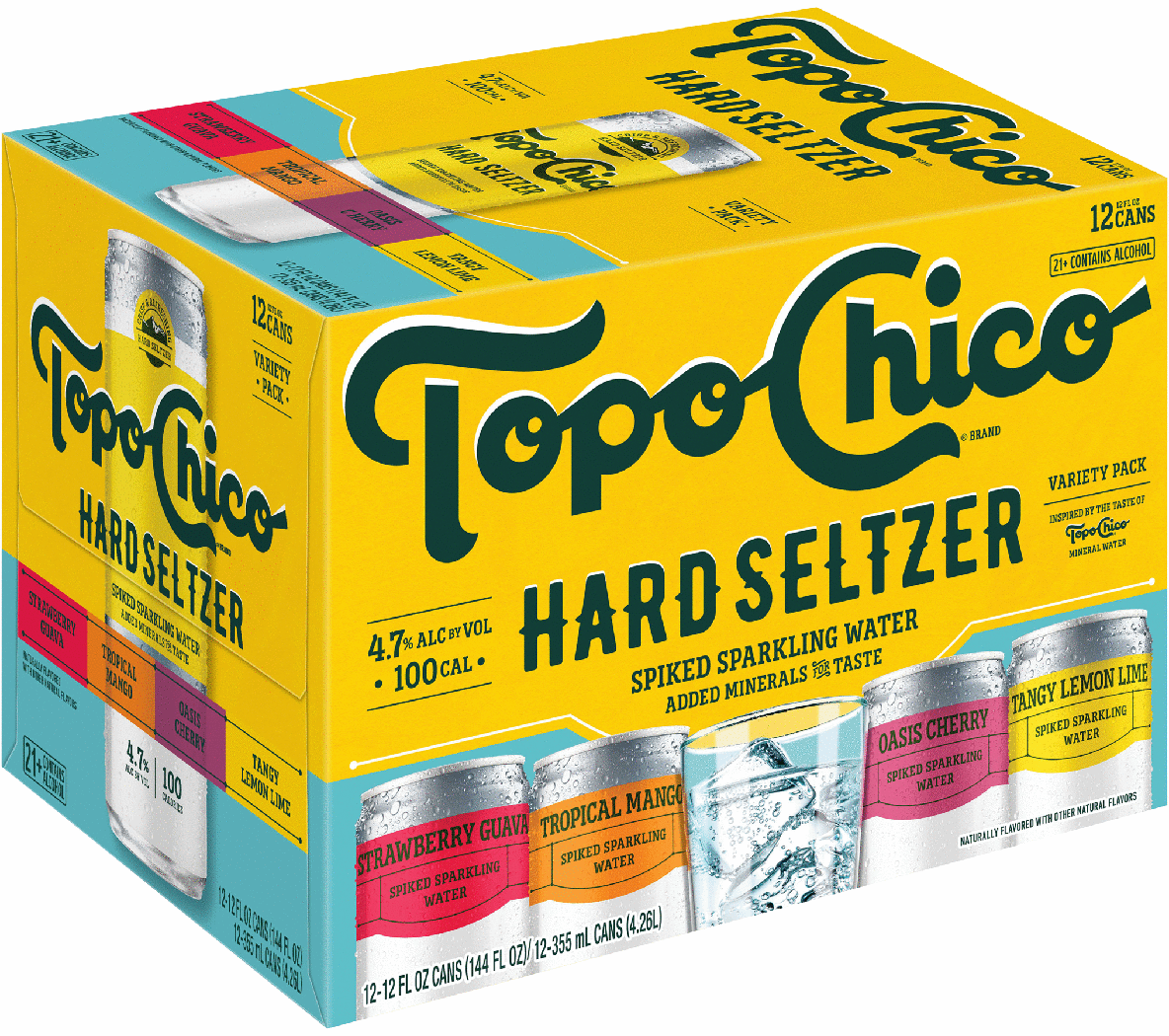 Topo Chico Hard Seltzer Variety Pack