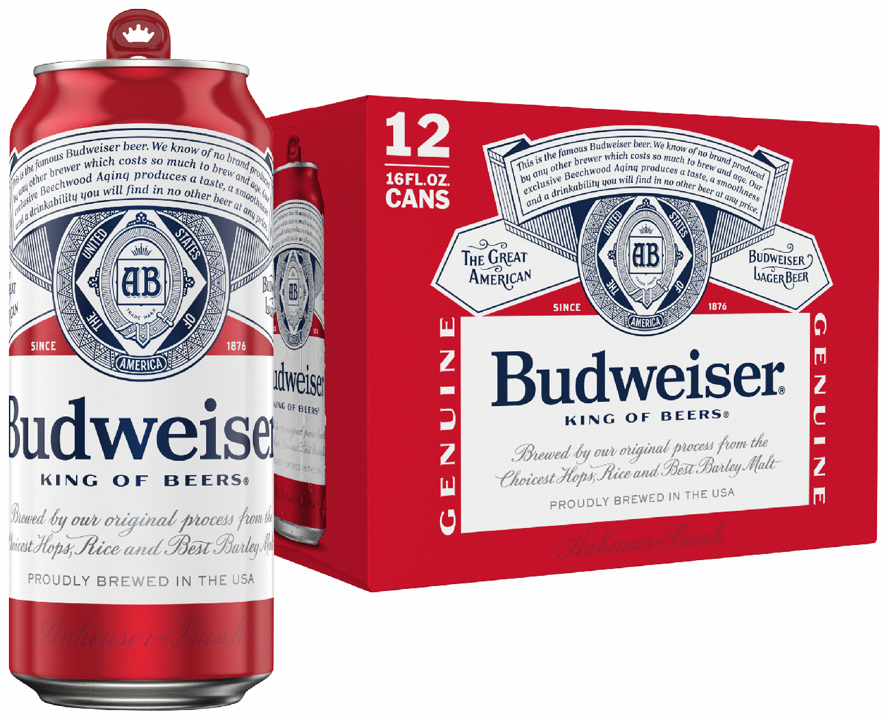 Budweiser American Lager Beer