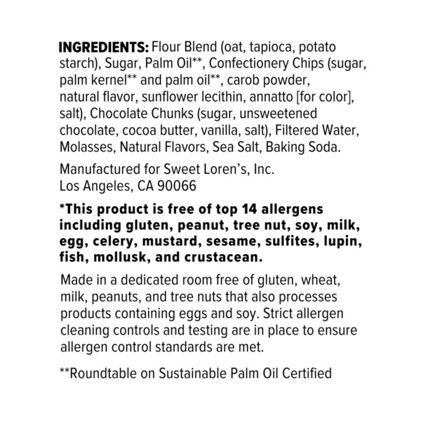 Sweet Loren's Salted Caramel Cookie Dough, Gluten Free & Vegan - Image 4