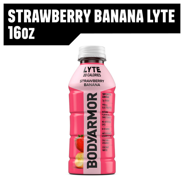 BODYARMOR Lyte Strawberry Banana Sports Drink Bottle