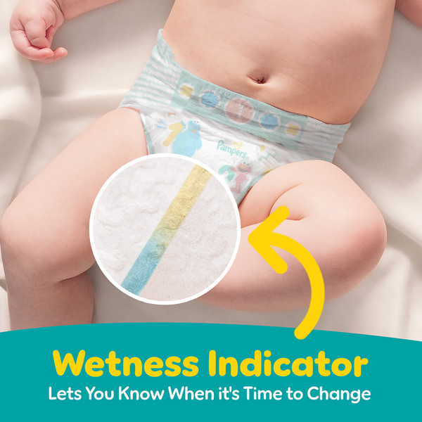 Pampers Baby Dry Diapers, Size 5 (27+ lb) - Image 9