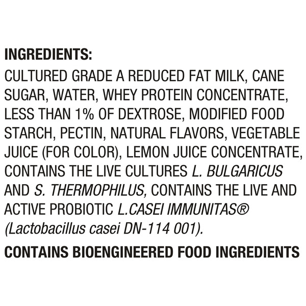 Dannon Light + Fit Probiotic Dailies Dairy Drink, Strawberry, 3.1 oz., 8 Pack - Image 5