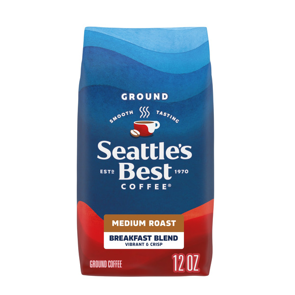 Seattle's Best Coffee Breakfast Blend Medium Roast Ground Coffee