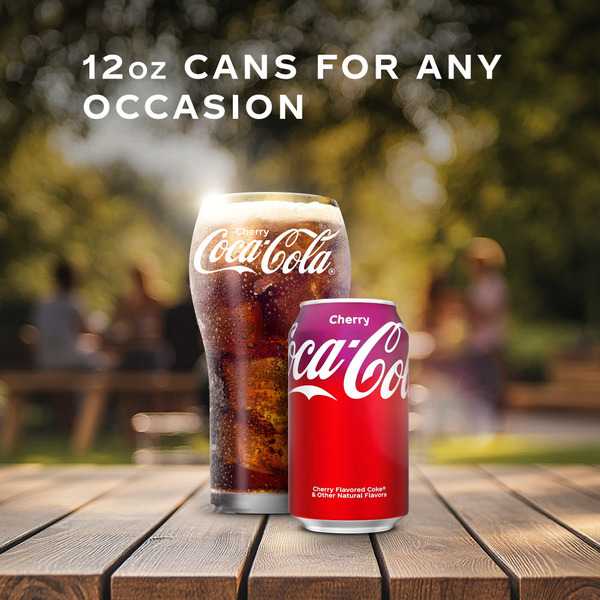 Coca-Cola Cherry Soda Soft Drink - Image 5