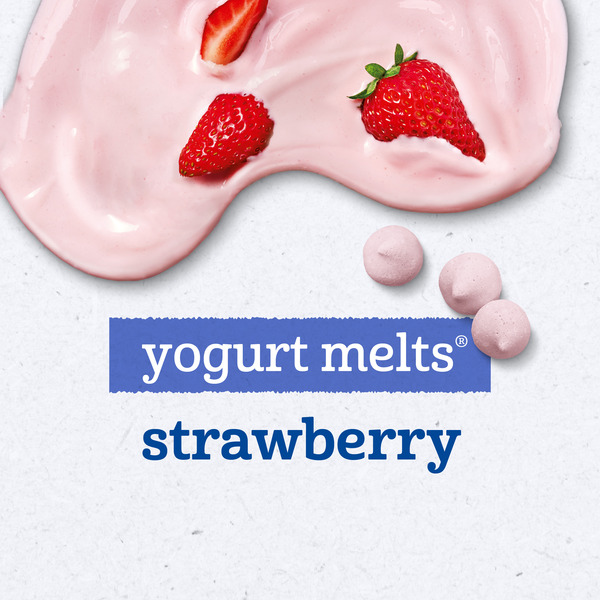 Gerber Stage 3 Baby Food Snacks Strawberry Yogurt Melts Baby Led Feeding - Image 2
