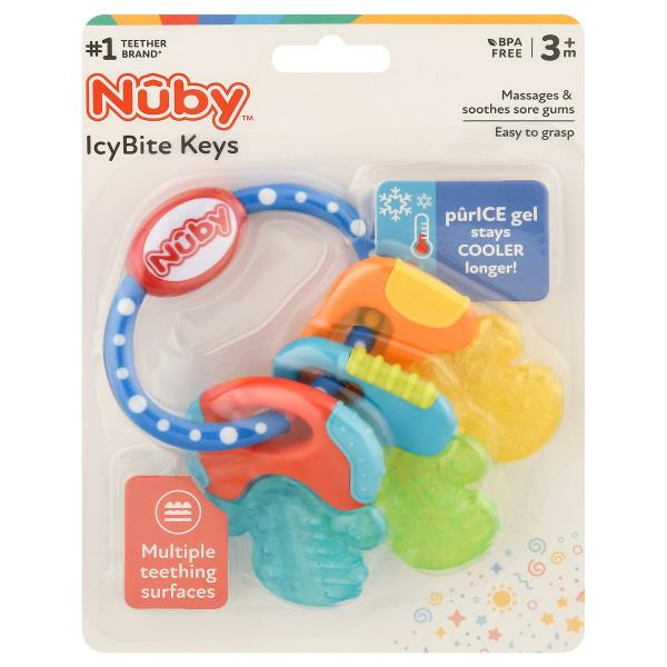 Nûby IcyBite Keys, 3m+