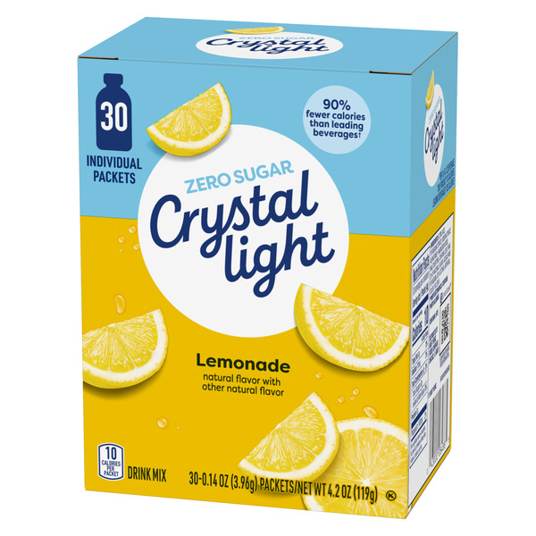 Crystal Light Lemonade Naturally Flavored Powdered Drink Mix - Image 4