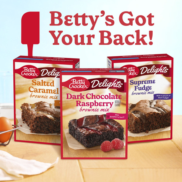 Betty Crocker Delights Supreme Fudge Brownie Mix - Image 6