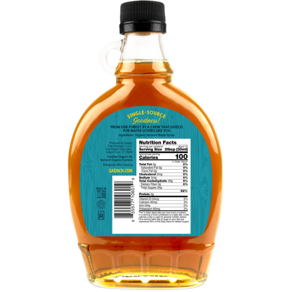 Sapjack Grade A Golden Maple Syrup - Image 2