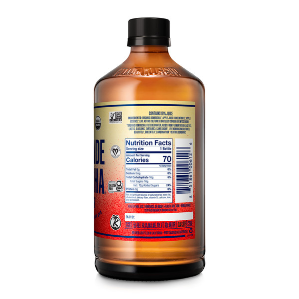 Health-Ade Kombucha, Pink Lady Apple - Image 3