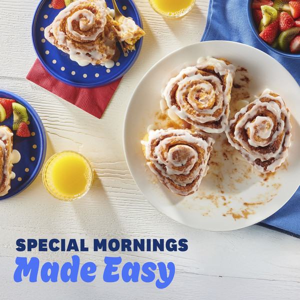 Pillsbury Cinnamon Rolls Refrigerated Pastry Dough With Original Icing - Image 6