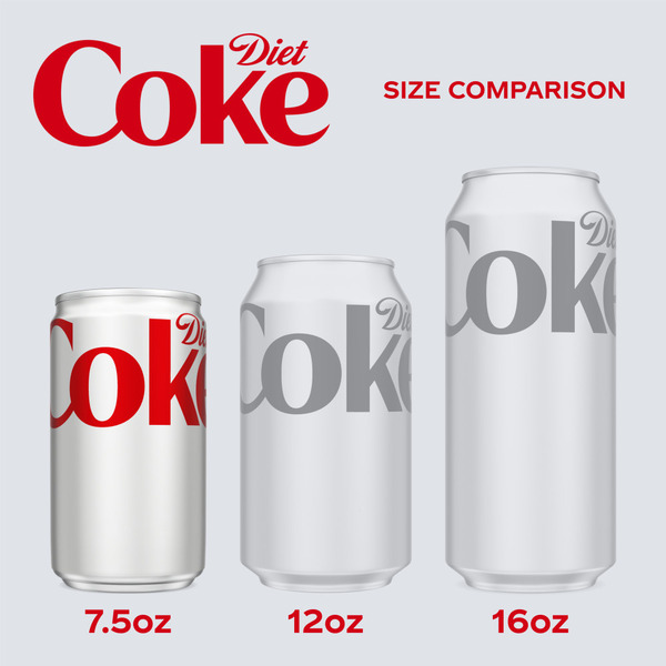 Diet Coke Soda Mini Cans - Image 4