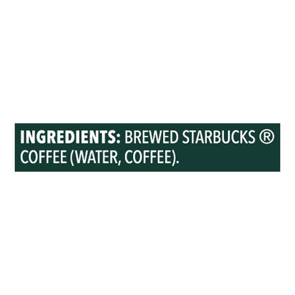 Starbucks Unsweetened Medium Roast Black Iced Coffee - Image 5