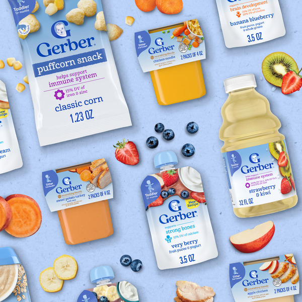 Gerber Apples & Chicken Nutritious Dinner 2nd Foods - Image 9