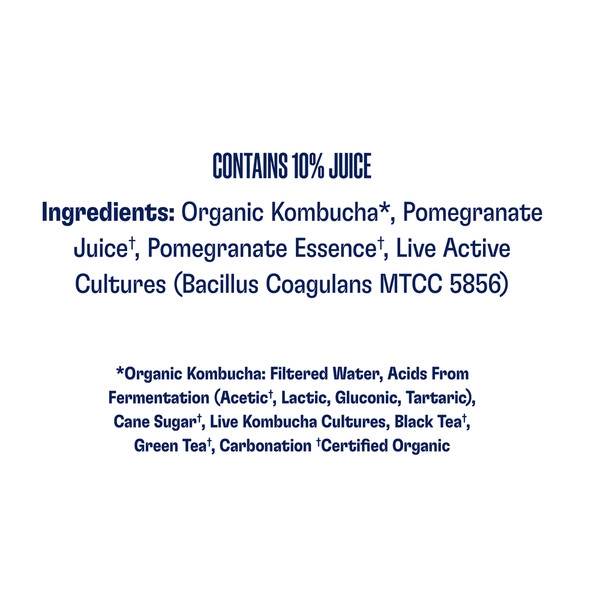 Health-Ade Kombucha, Pomegranate - Image 6