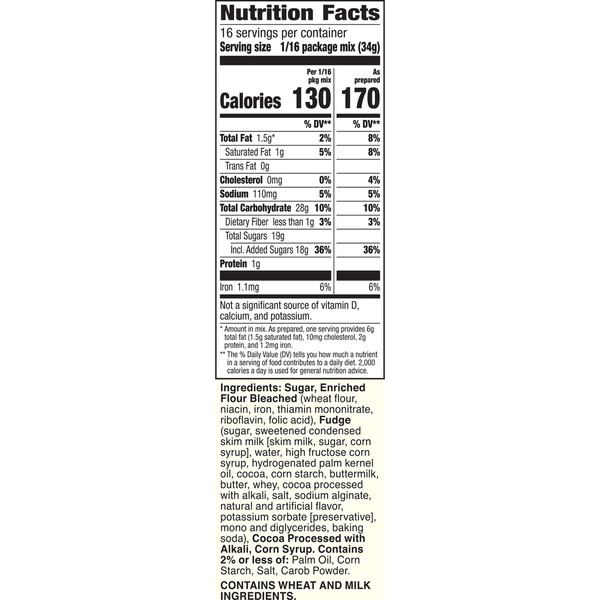 Betty Crocker Delights Supreme Fudge Brownie Mix - Image 7